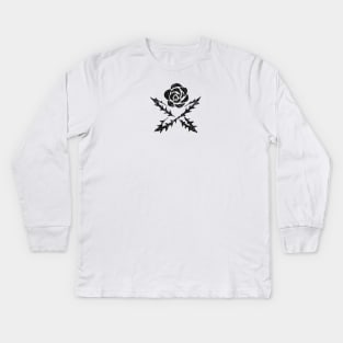 Skull Knight Symbol (Variant) Kids Long Sleeve T-Shirt